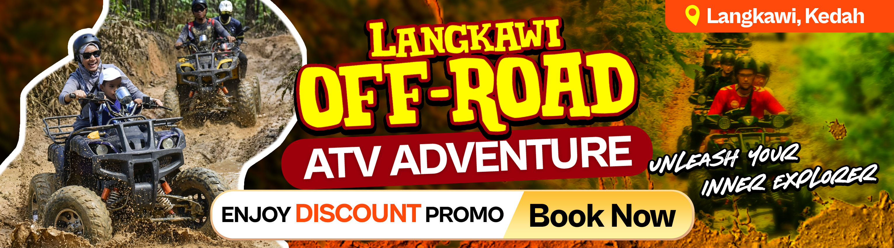 Exclusive Launch Celebration Offer - Langkawi Off-Road ATV Adventure Ride